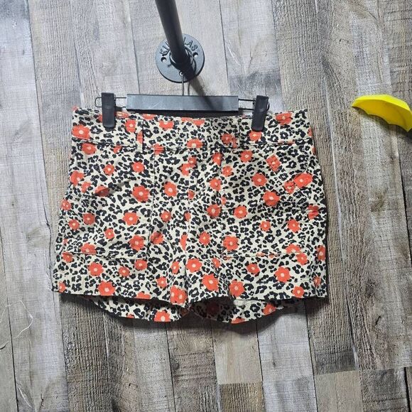 Banana Republic Women's Animal Print & Orange Floral Short - Picture 1 of 4